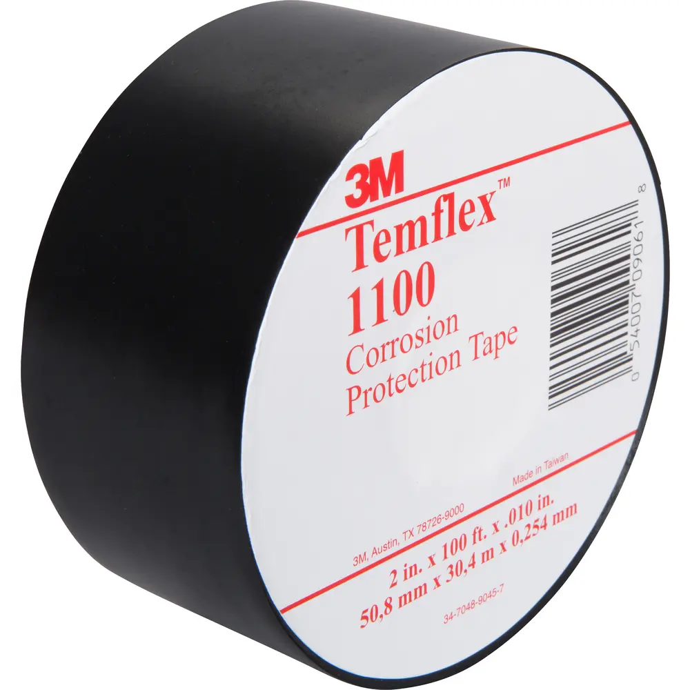Charman Electrical Black Tape – 2 Inch X 100 FT, 10 Mil Thick For Pipe Wrapping, Conduit Protection & Weatherproofing - View #3