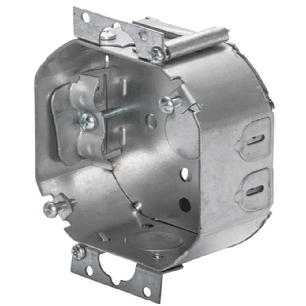 Orbit 4PB-NM 4 Inch Pancake Electrical Box With Non-Metallic Clamps
