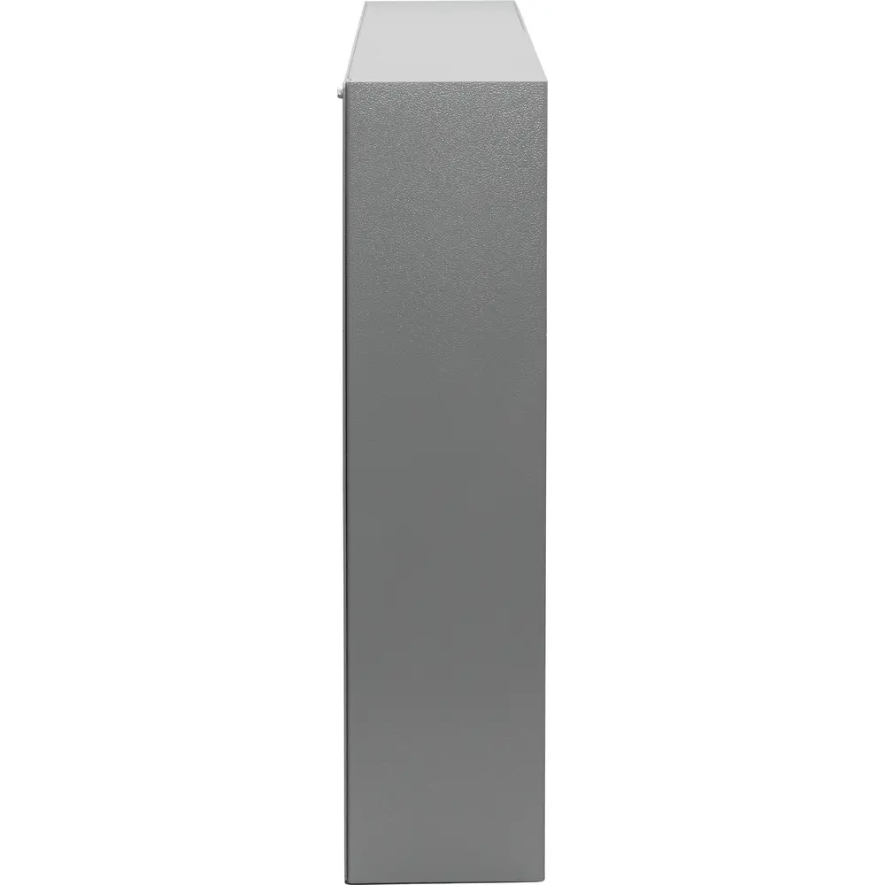 Electrical Enclosure, Screw Cover, 24 x 24 x 6 in., NEMA 1, Gray