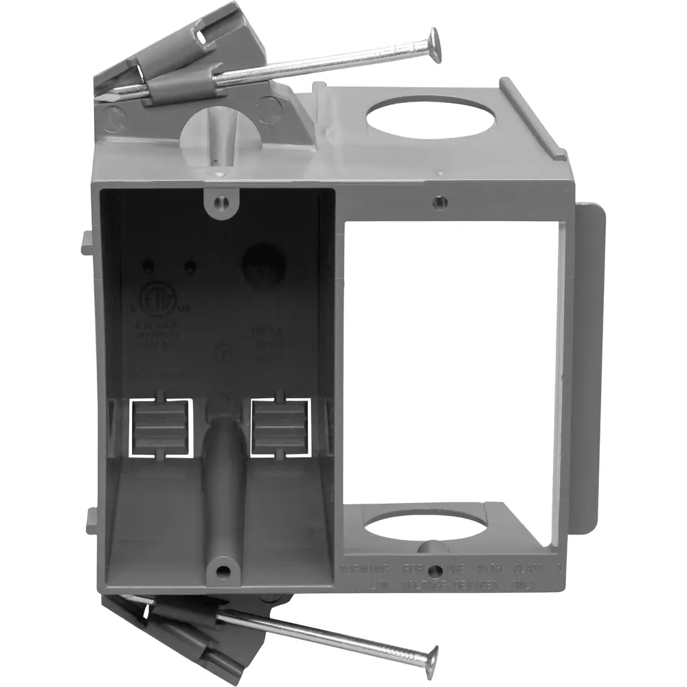 Switch Box w/ Low Voltage, Nail-On, 21 Cu. In.