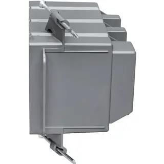 3-Gang Plastic Switch Box, Nail-On, 68 Cu. In.