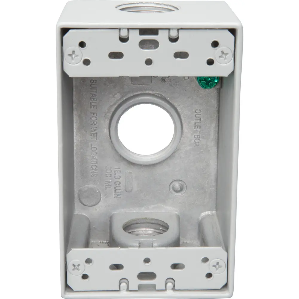 1 Gang Weatherproof Box (DEEP 3 X 3/4