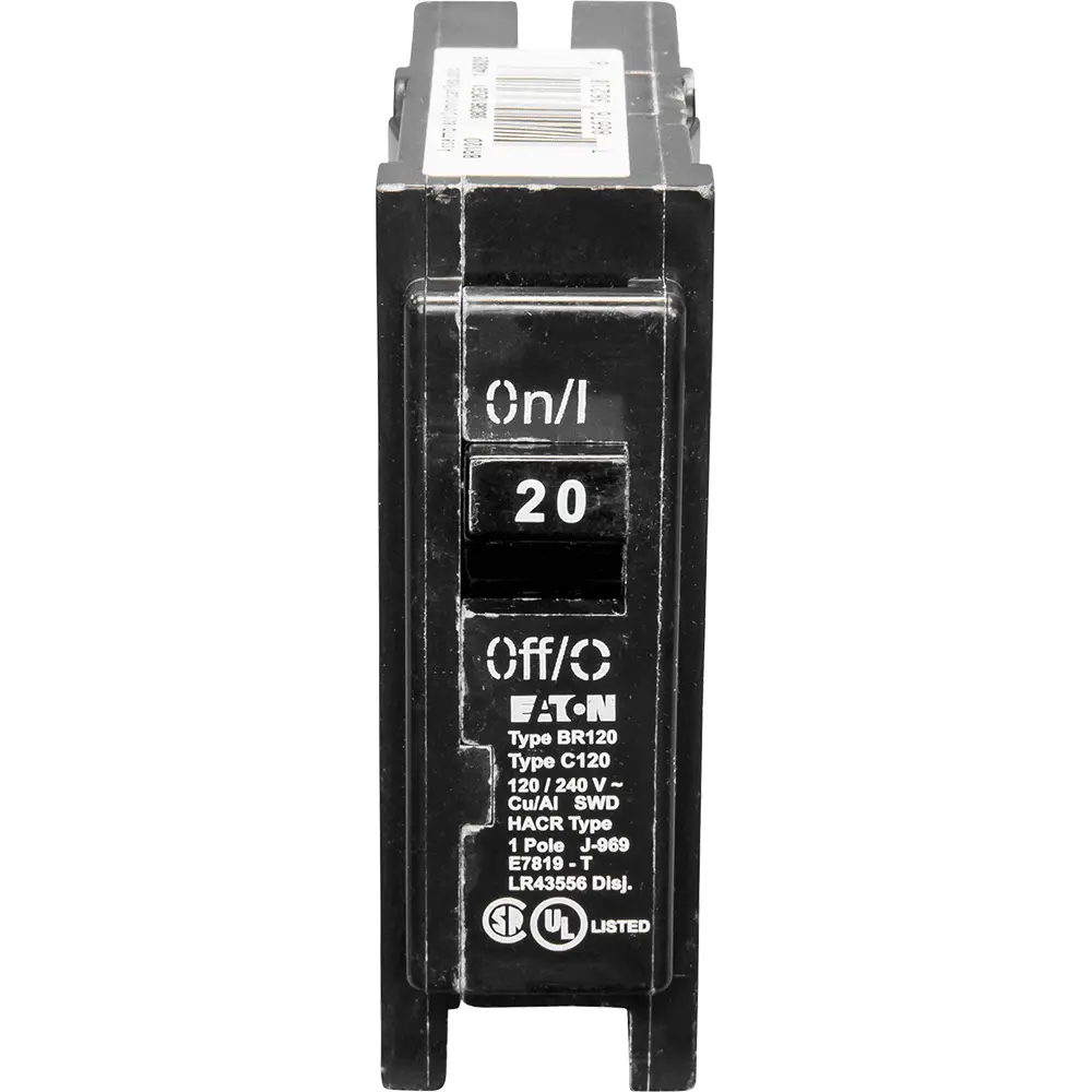 BD2015 BR Thermal Magnetic Circuit Breaker - 15 Amp Single Pole 120V For Type BR Load Centers