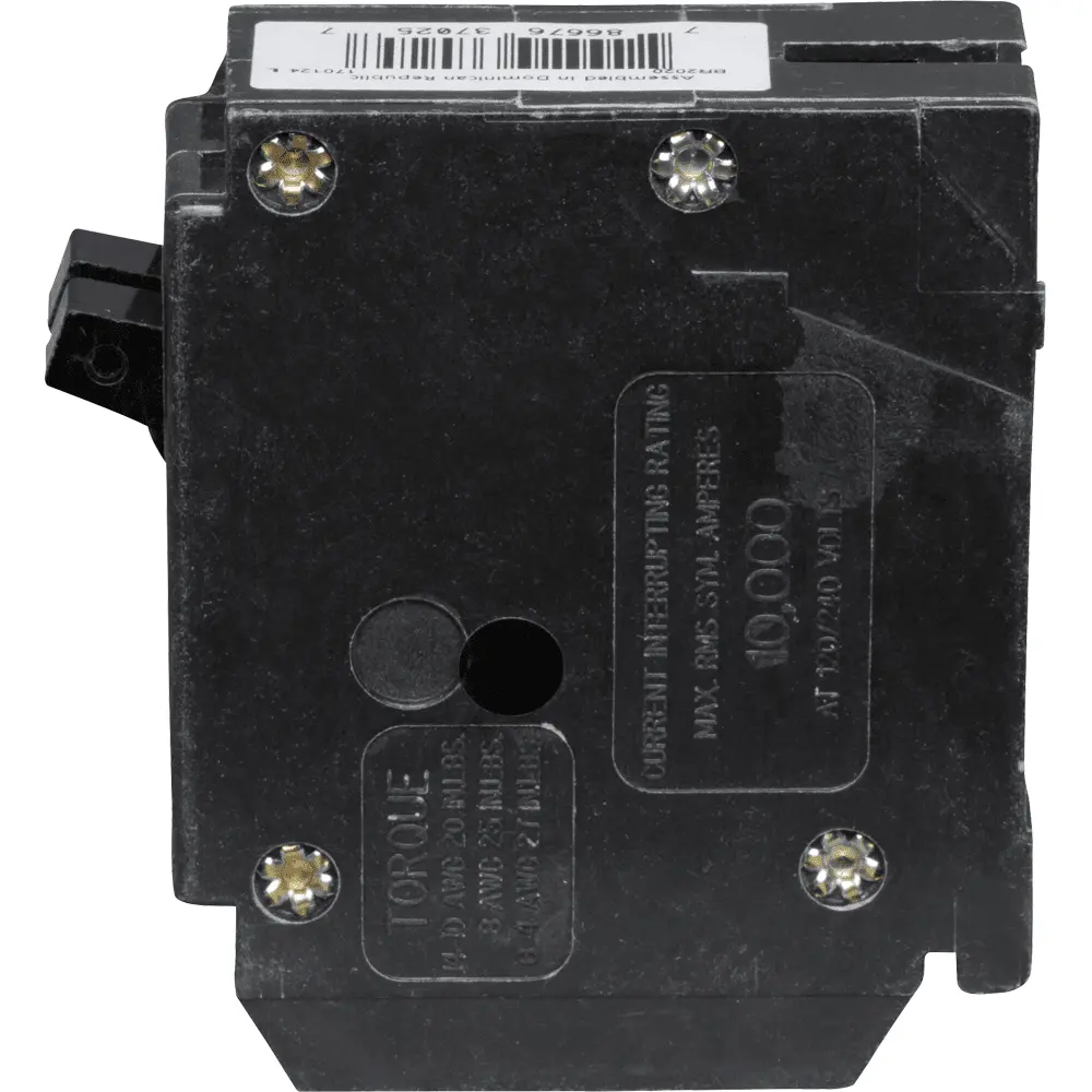 BR2020 BR 2-20 Amp Single Pole Tandem Non-CTL Circuit Breaker - View #5