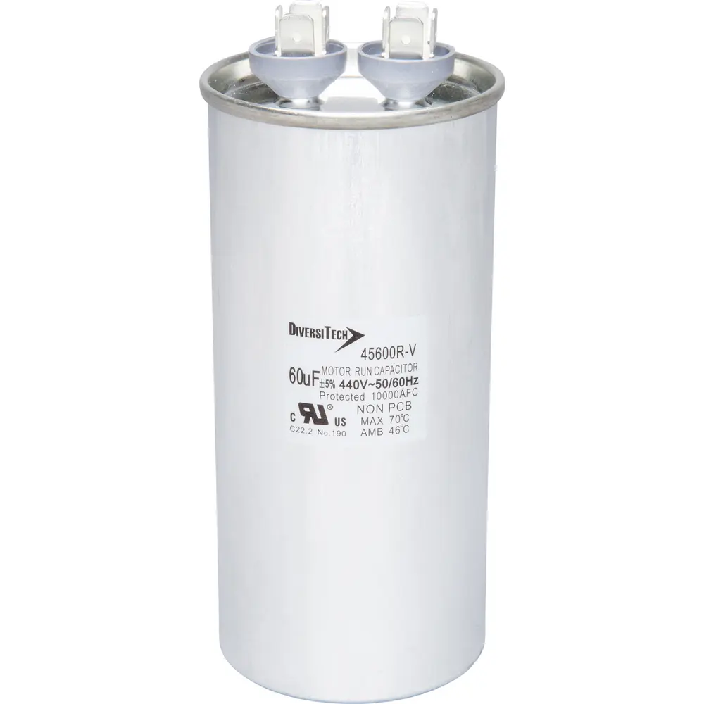 MOTOR RUN CAPACITOR 440 VAC ROUND 50 F visual data 2