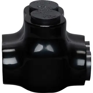 2-Port UV Black Multi-Tap, 14 - 2 AWG