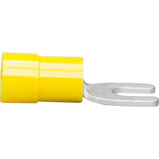 その他 Kinhank,Hyperspin(12tb) 12 - 10 AWG Spade Crimp Terminal, #8 Stud, Yellow, Blister Pack