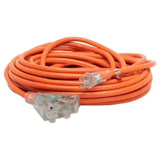 F4P  F4P 12/3 SJTW - 50FT/15.2M Heavy Duty Extension Cord