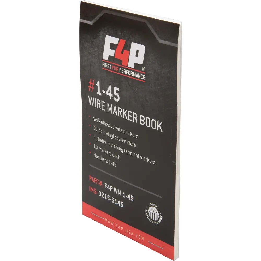 1-45 Wire Marker Book