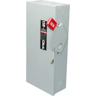 Interrupteur Sectionneur Fusible GENERAL ELECTRIC 200A 240V - Modèle DD3S4324 - Occasion Opérationnel
