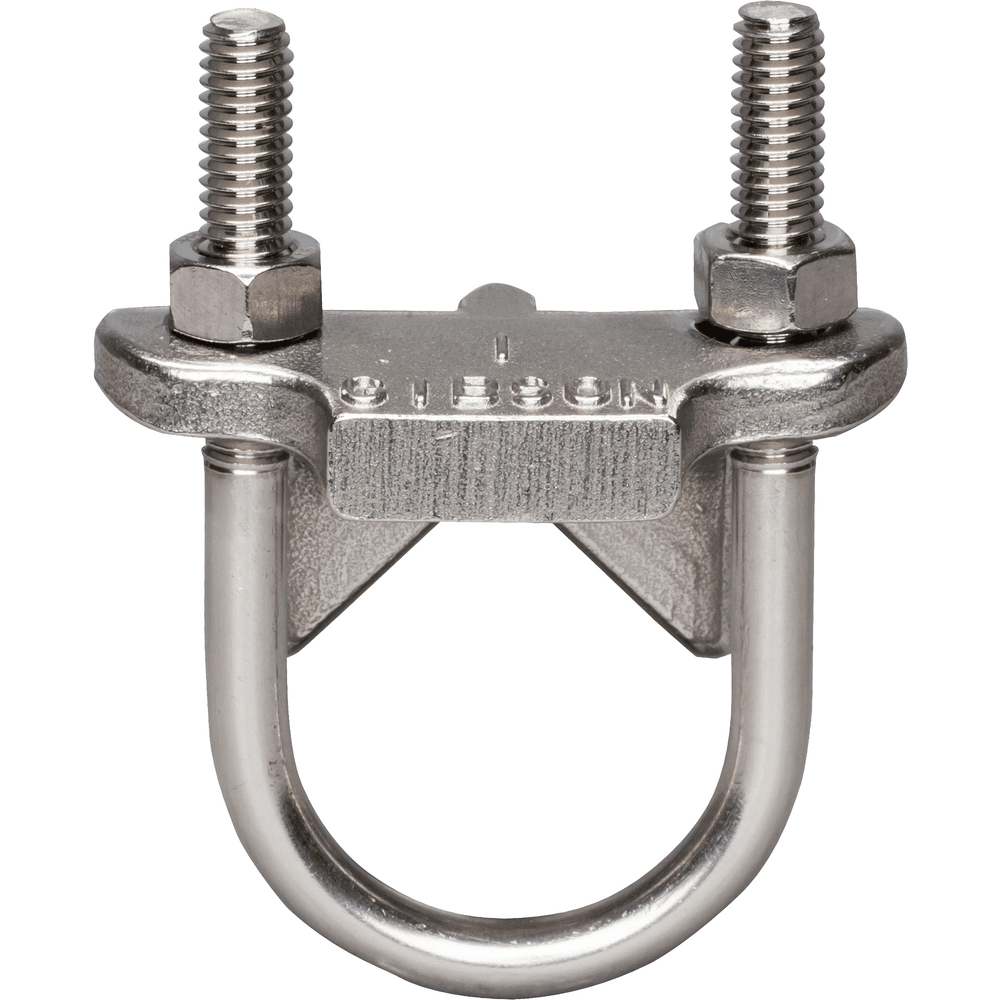 Gibson Stainless 1100 Stainless Steel Right Angle Clamp, 1" City