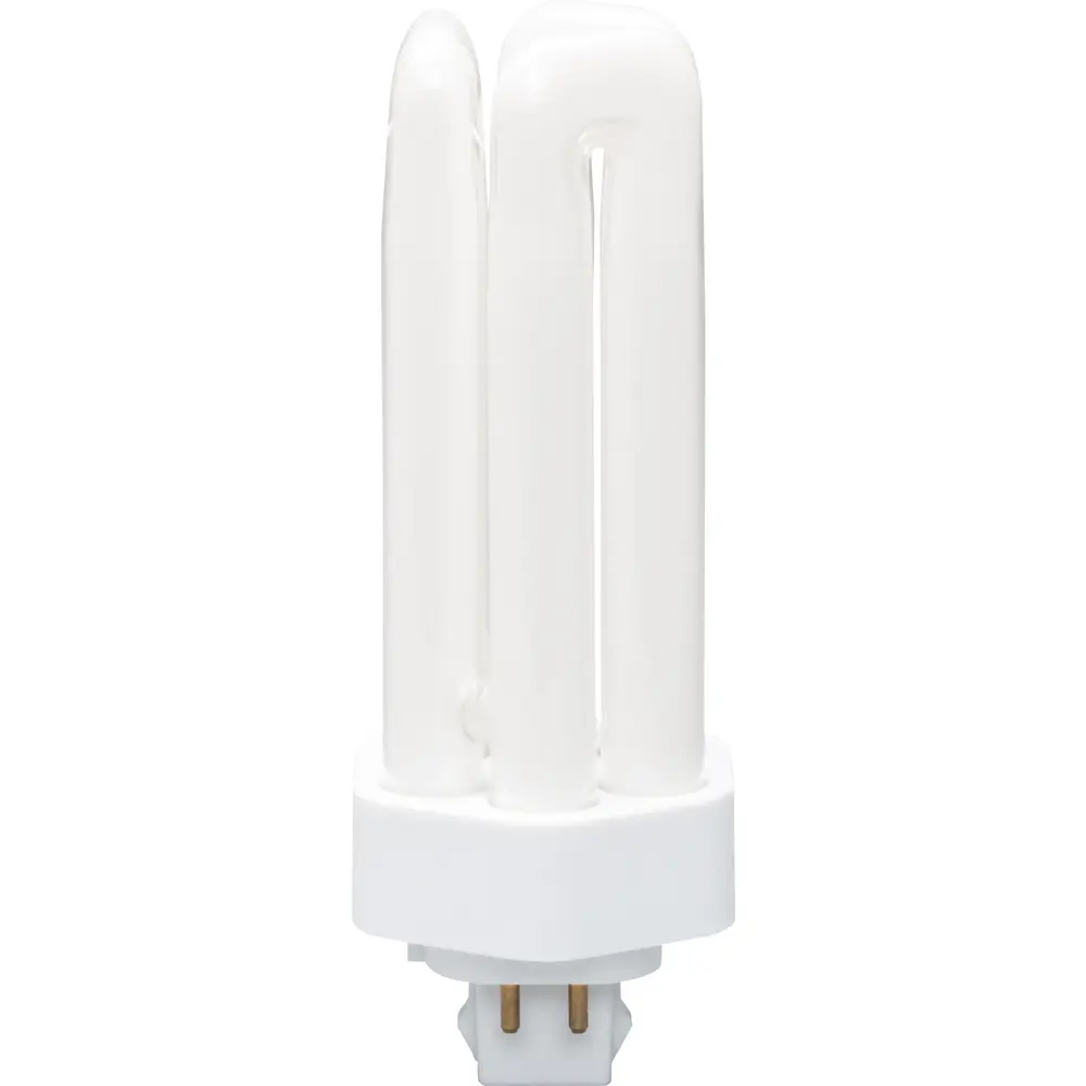 CFL Triple Tube 4-Pin Electronic T4 Bulb GX24Q-3 Base 26W 3500K