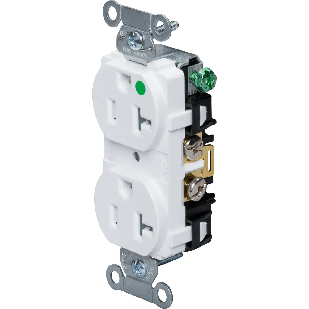 20 A 125 VAC NEMA 5 20R HOSPITAL GRADE SELF GROUNDING DUPLEX intelligence overview