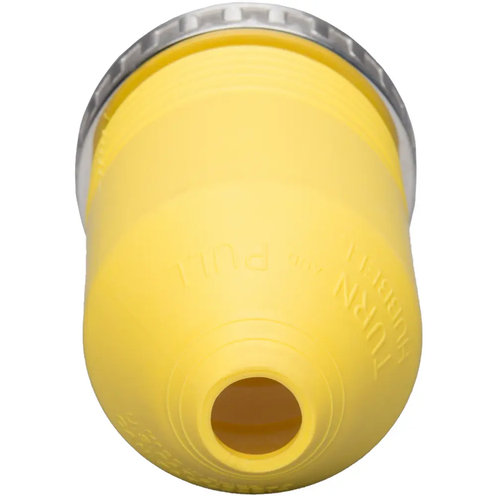 50A Twist-Lock® Locking Device Boot w/ Locking Ring, Yellow