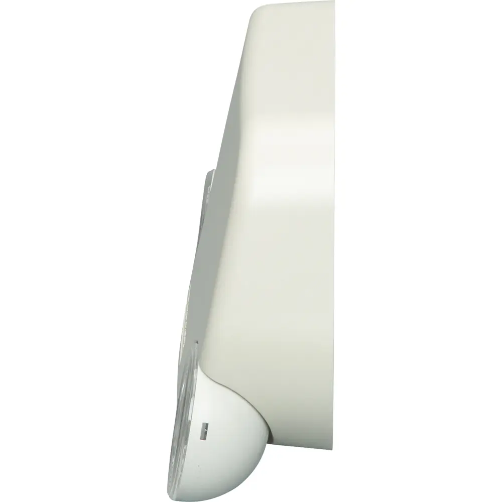 Emergency Lighting Fixture, 120/277V, 0.37W, 2 Lamp, Thermoplastic