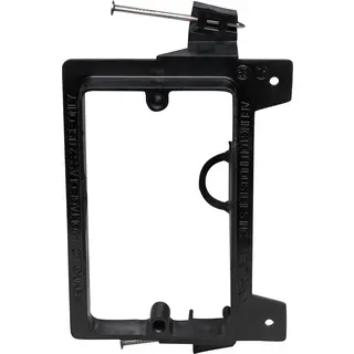 Single-Gang Nail On Low Voltage Mounting Brackets for New Construction