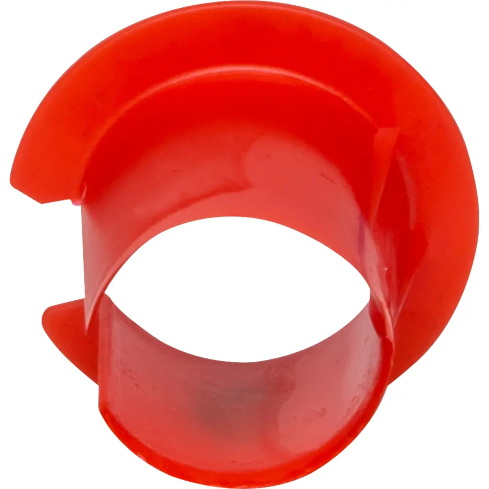 Anti-Short Bushing, 7/16 In., Plastic, Red, 12/4 AWG to 2/1 AWG
