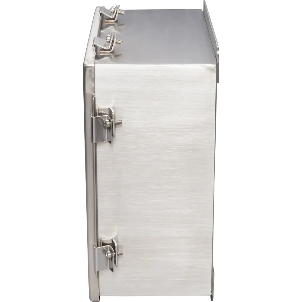 12x12x6 Type 4X JIC Continuous Hinge, Stainless Steel