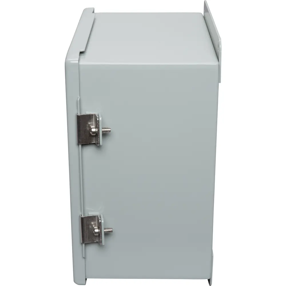 Electrical Enclosure, Hinge Cover, 10 x 10 x 6 in., NEMA 12/13