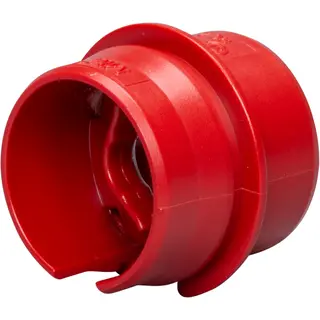 Roman08 Romex Connector, 3/4 In., 8 to 6 AWG, Plastic, Red