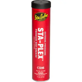 Sta-Plex Extreme Pressure Premium Red Grease, 14 Ounce