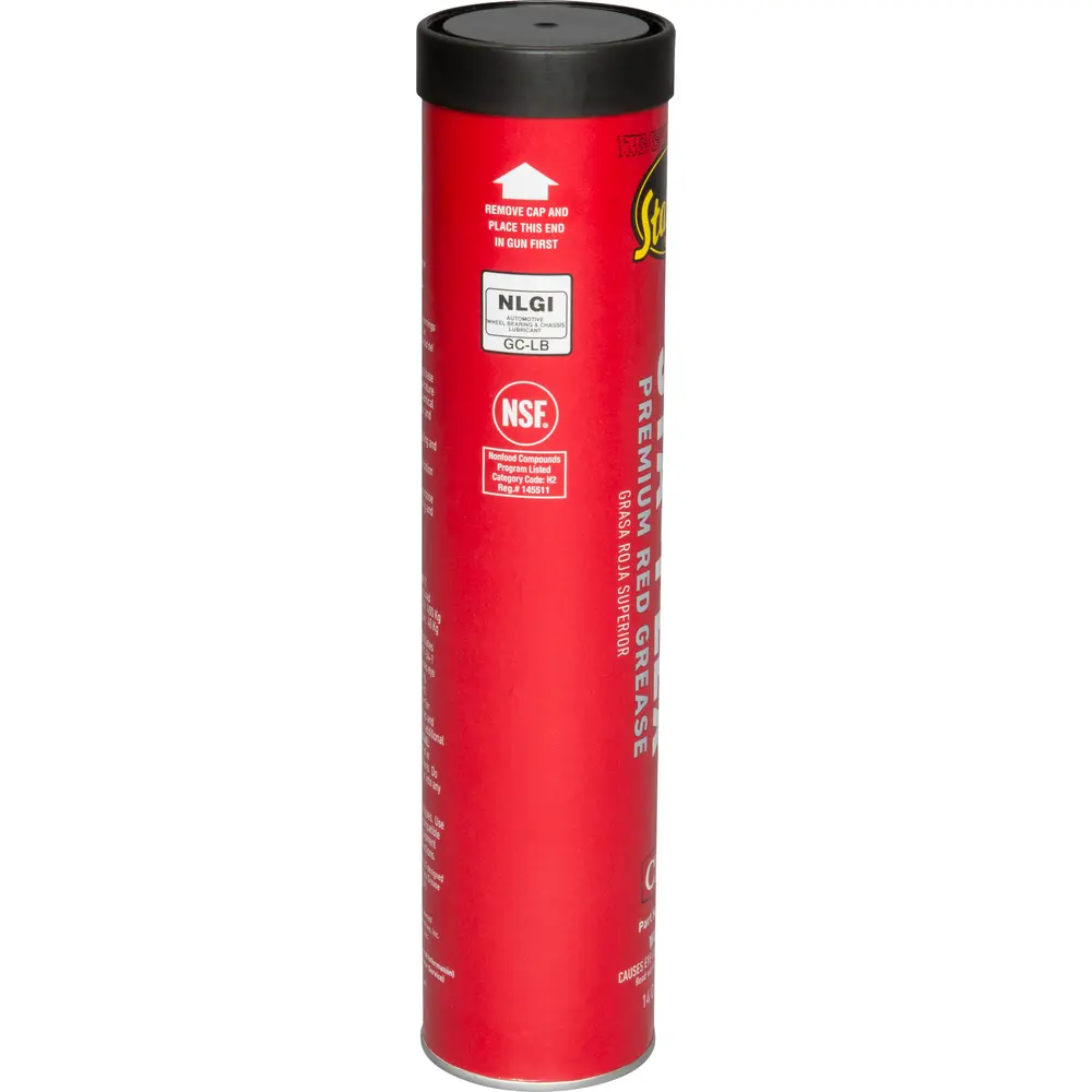 Sta-Plex Extreme Pressure Premium Red Grease, 14 Ounce
