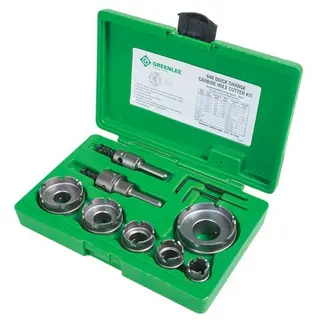 Hole Cutter Set, Quick-Change 7/8