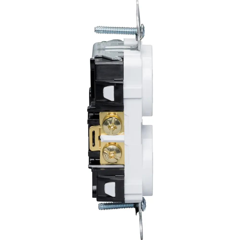 家電 hr-b12e2w 120l 20A 125V NEMA 5-20R Hospital Grade Duplex Receptacle, White