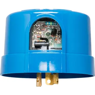 J.LUMI YCA1008 Twist Lock Photocell Sensor – Electronic Type, 208-277V, NEMA Receptacle, UL Listed For Outdoor Light Control
