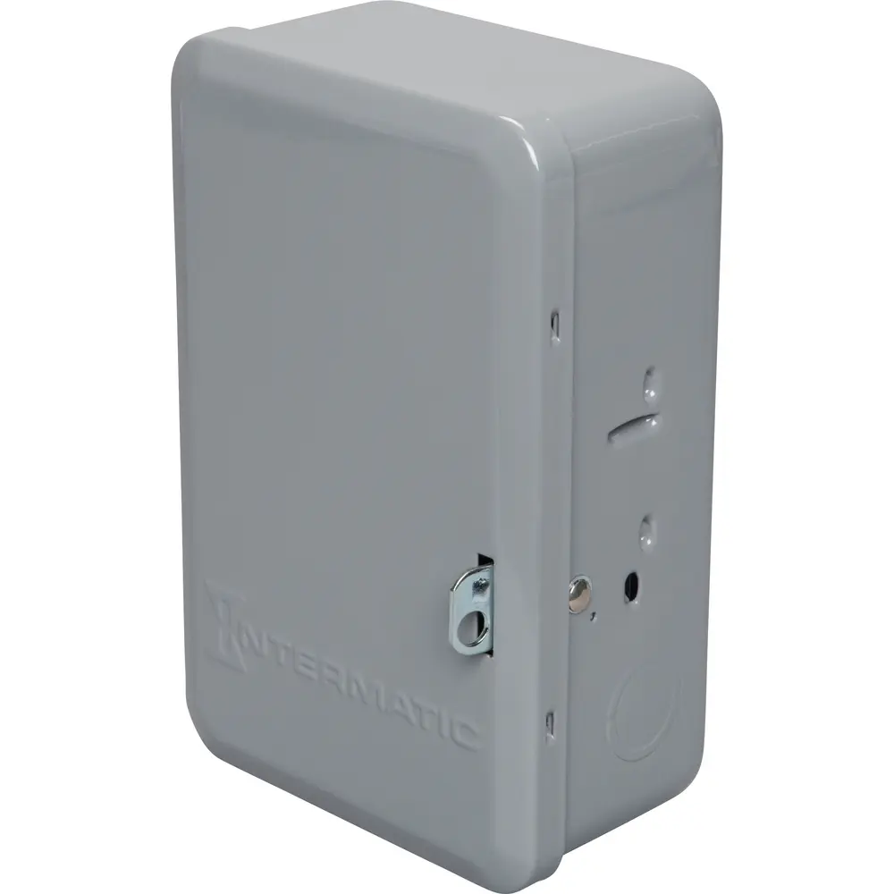Time Switch, Electronic, 7-Day, 120-277 VAC, DPST, 2-Circuit
