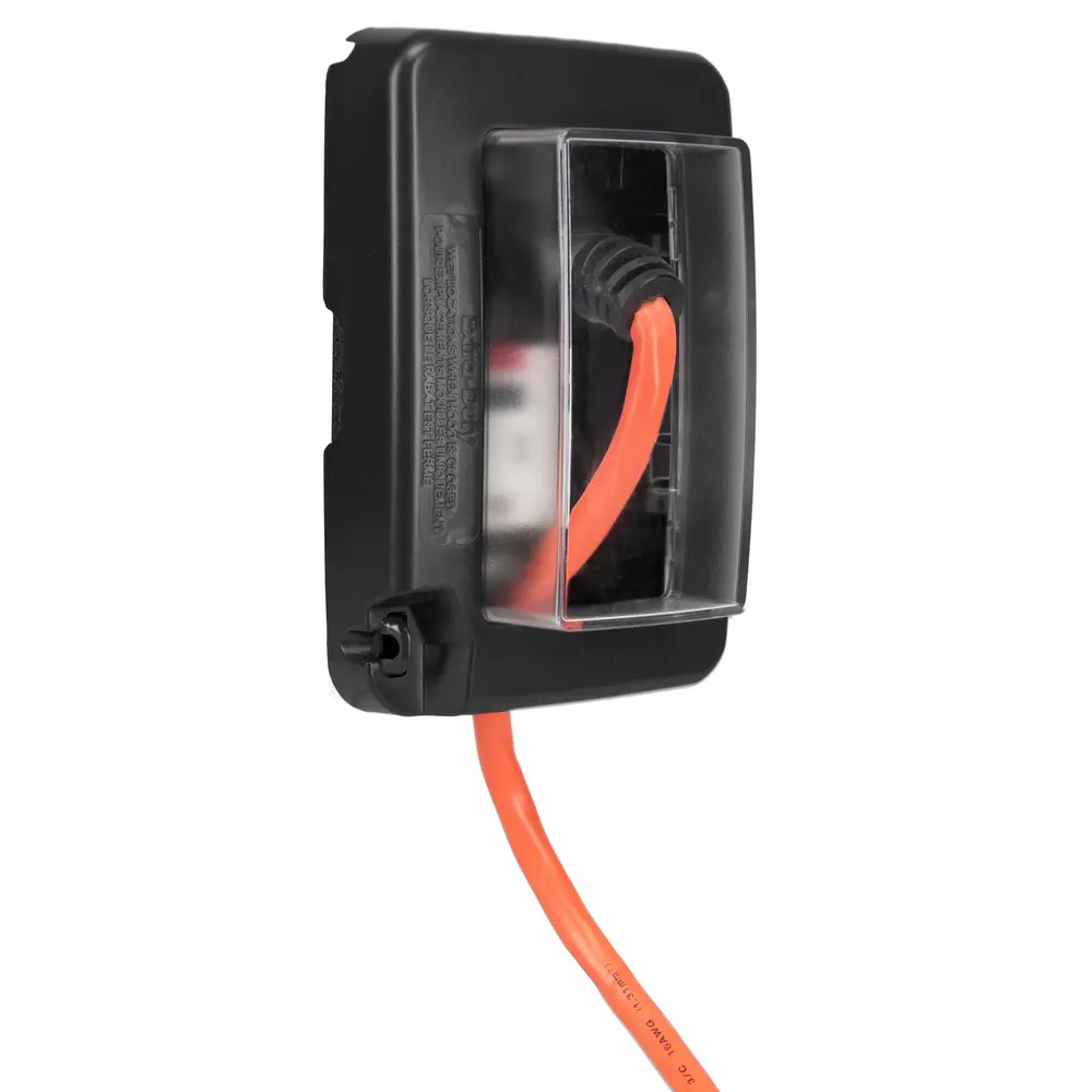 Single-Gang Low-Profile Extra-Duty Plastic In-Use Weatherproof
