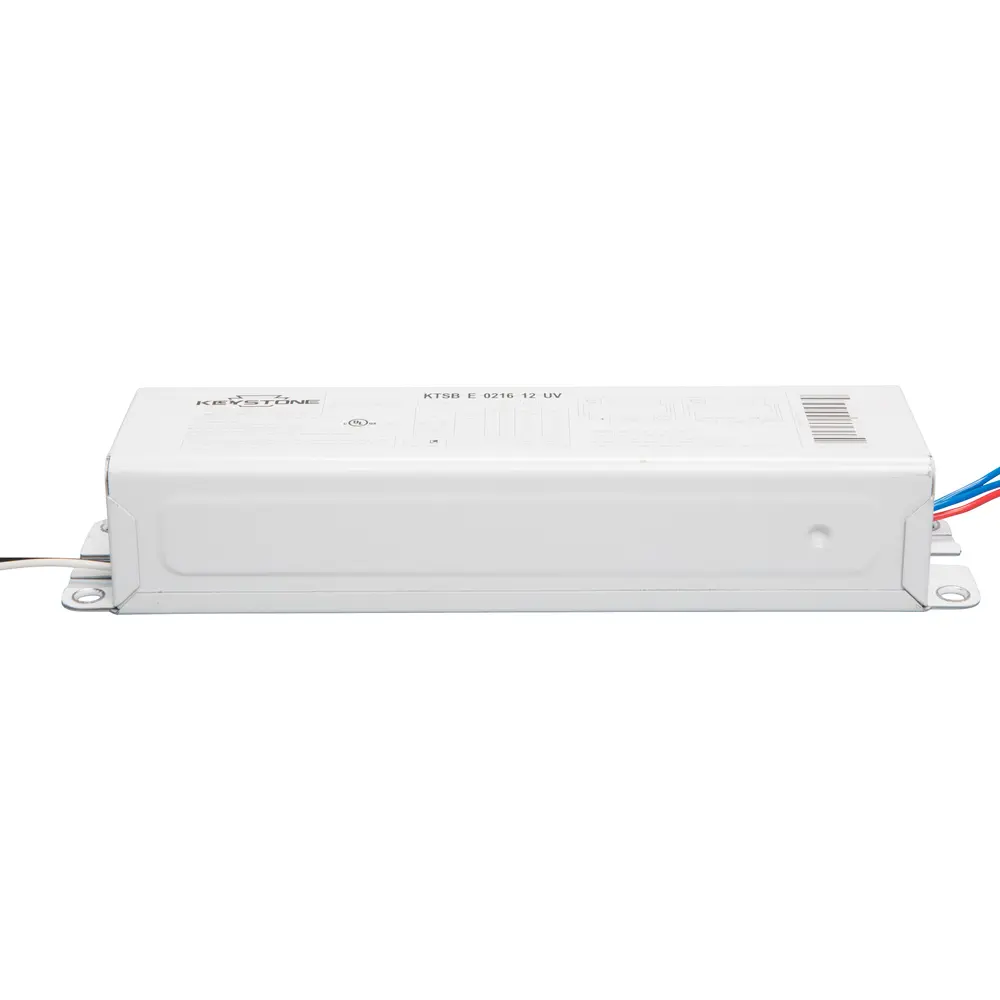 Electronic Sign Ballast, 121/132W, 120/277 VAC, 1/2-Lamp, Instant