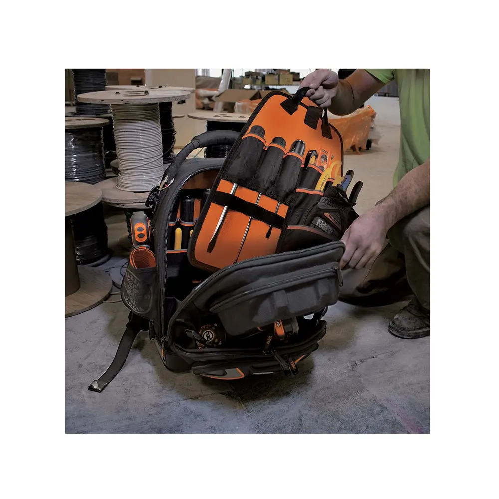 Klein Tradesman Pro Tool Master Backpack 48 Pocket Tool Bag 55485