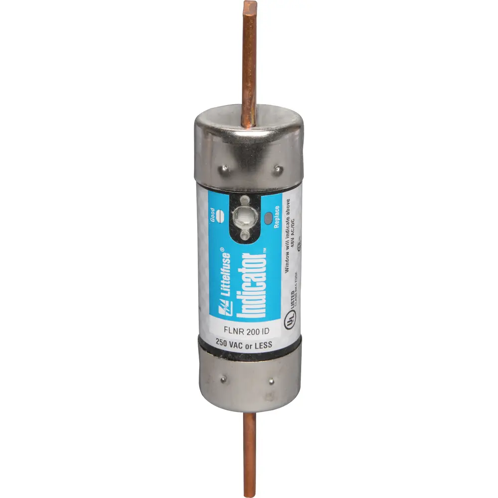 Fuse, Time-Delay, 200A, 250V/125V, Class RK5, Indicating