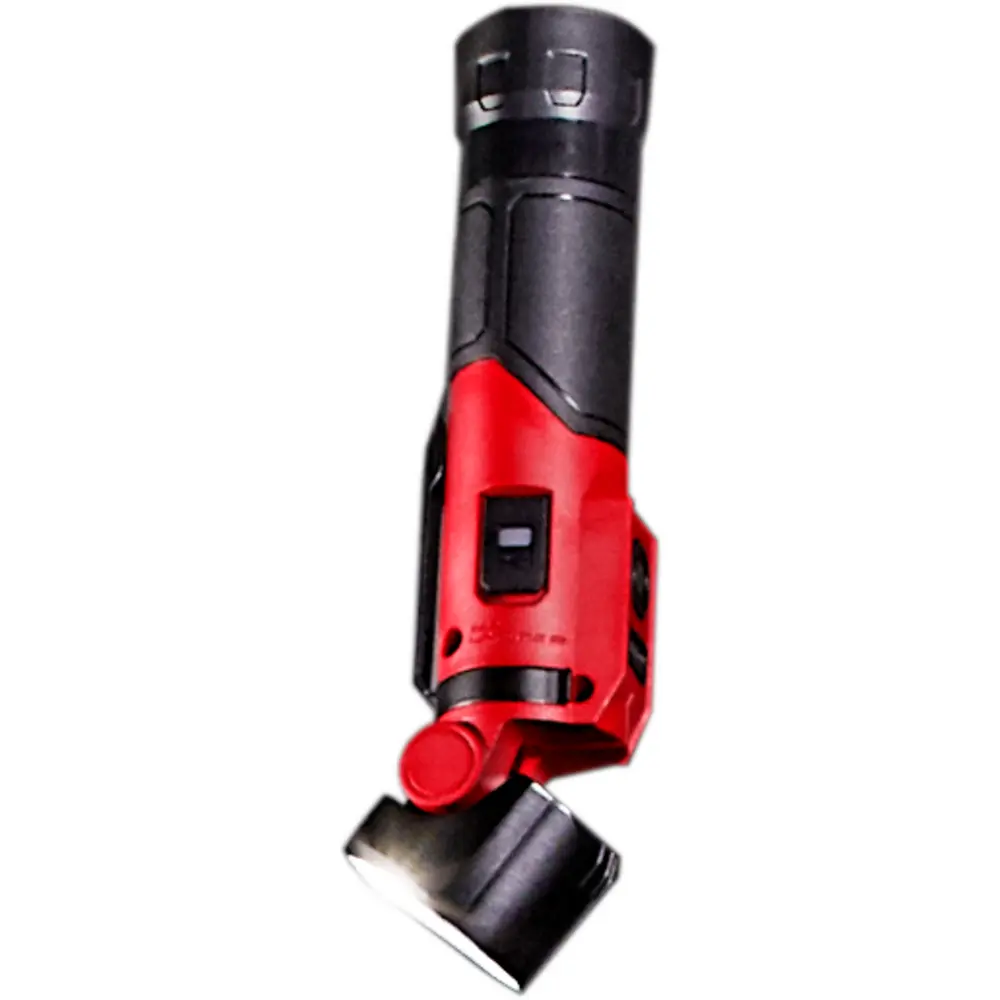 milwaukee 2113-21 flashlight 500-Lumen Redlithium USB Rechargeable Pivoting Flash  MaxTool the LED flashlights 110 pivoting light head and magnet base provides hands free task light MLK-2113-21 USB RECHARGEABLE PIVOTING FLASHLIGHT