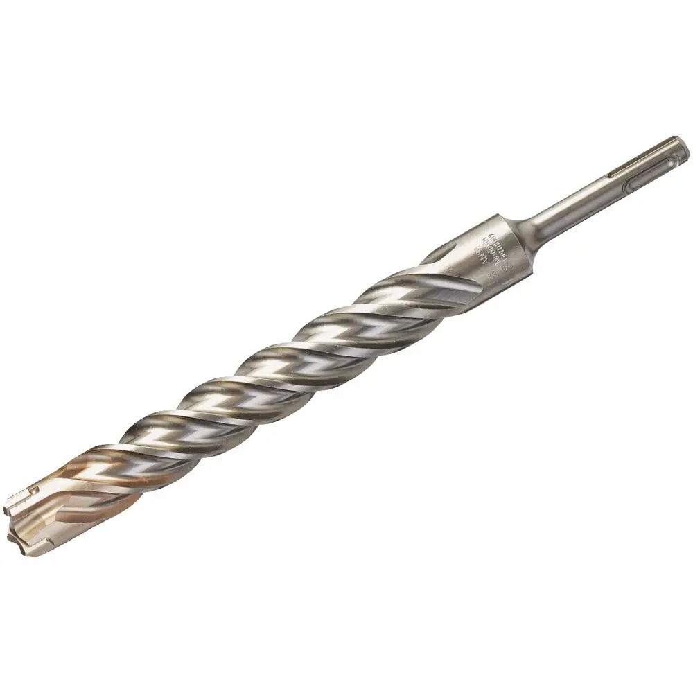 SDS Plus Hammer Drill Bit Set – 1/4 Inch X 8 Inch, Tungsten Carbide Tip, 3-Pack, For Concrete, Masonry, Brick & Rock