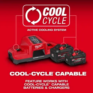 Battery, 18V, 12A, M18 REDLITHIUM FORGE HD 12.0, Red