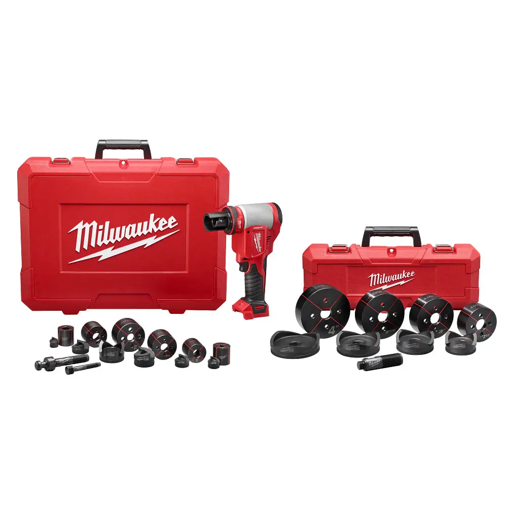 iPad本体 Himatul latif Milwaukee M18 FORCE LOGIC 10-Ton Knockout Tool Kit 1/2-4 in. | 2676-04