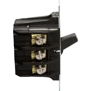 30A 600V AC Manual Motor Controller, 3-Pole, 3-Phase, Black