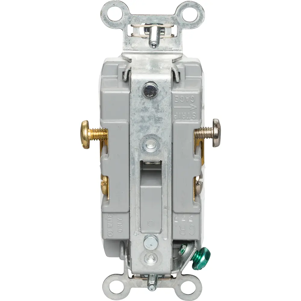 20A 125V NEMA 5-20R Commercial Spec-Grade Duplex Receptacle, White