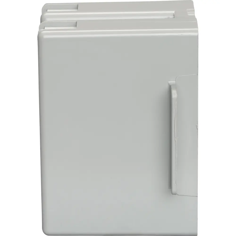Single-Gang Wood & Steel Stud Bracket Box w/ Quick/Click, Gray