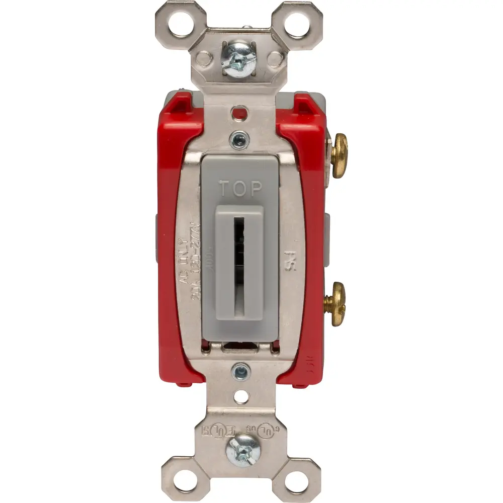 20A 120/277V Industrial Extra Heavy Duty Lock Switch, Single-Pole