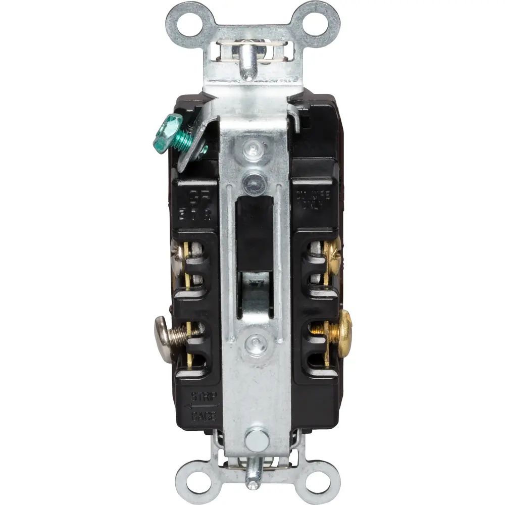 20A 125V NEMA 5-20R Construction Spec-Grade Duplex Receptacle, Brown
