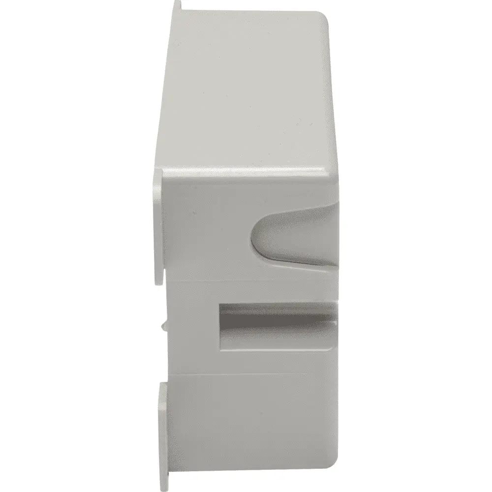 soldout光ボックス Switch & Outlet Box, Single-Gang, Shallow, Plastic, Gray, 8.0 Cu. In.