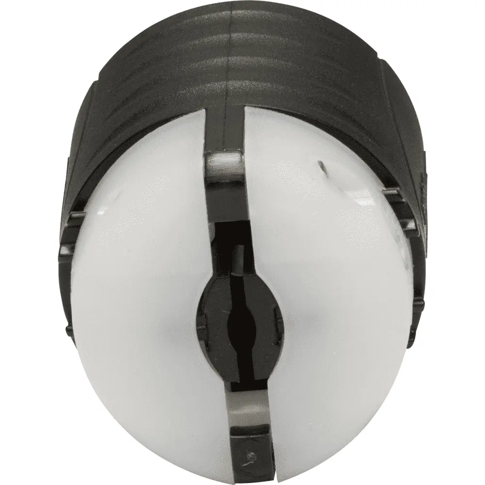 20 A 277 VAC Turnlok® Locking Plug, L7-20P, Black/White