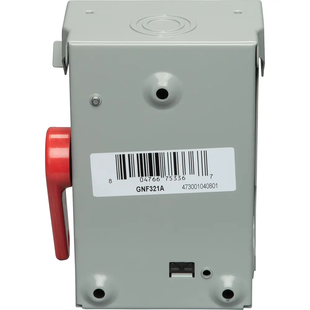 Safety Switch, 30A, 240V, 3-Pole, Non-Fused, NEMA 1, General-Duty
