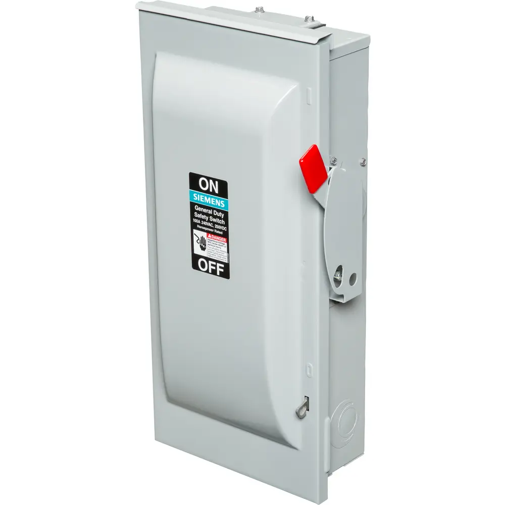 No.1306 TG SWITCH HEAD 100g 3個 100A 240V 3-Pole Safety Switch, Non-Fused NEMA 3R General Duty