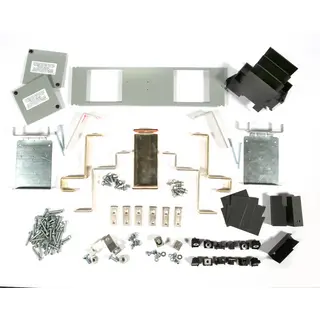 Circuit Breaker Strap Kit, 400A, 600VAC, Bolt-On, Copper, Single Mount