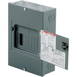 Load Center, 100A, 1-Phase, ML, 6S/12C, Copper Bus, NEMA 1, Steel