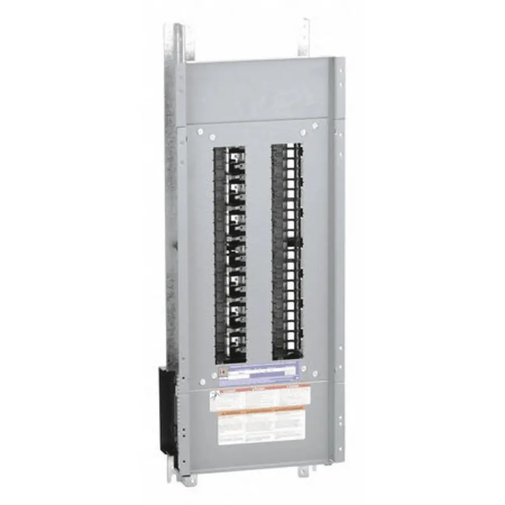 Panelboard, 400A, 3-Phase, Main Lug, 42S/42C, Copper Bus, NEMA 1, Steel